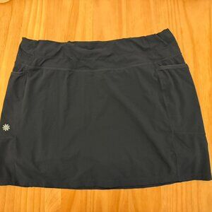 Athleta Black Women's Tennis Skirt - Size L